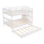 Lit superposé double avec lit gigogne, rangement et barrière de sécurité pour chambre à coucher, dortoir-1630064975