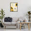 «Let It Bee Honeycomb», art mural encadré flottant par Julia Purinton-661954996-661954993