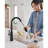 MOEN Riley Touchless Single Handle Pull-Down Sprayer Kitchen Faucet in Matte Black-86854543