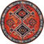 Tapis oriental rouge / orange Daemyn-1270075285