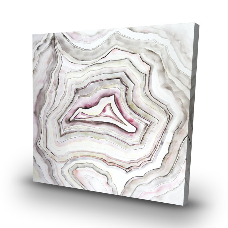 Geode - 32"x32" art on canvas