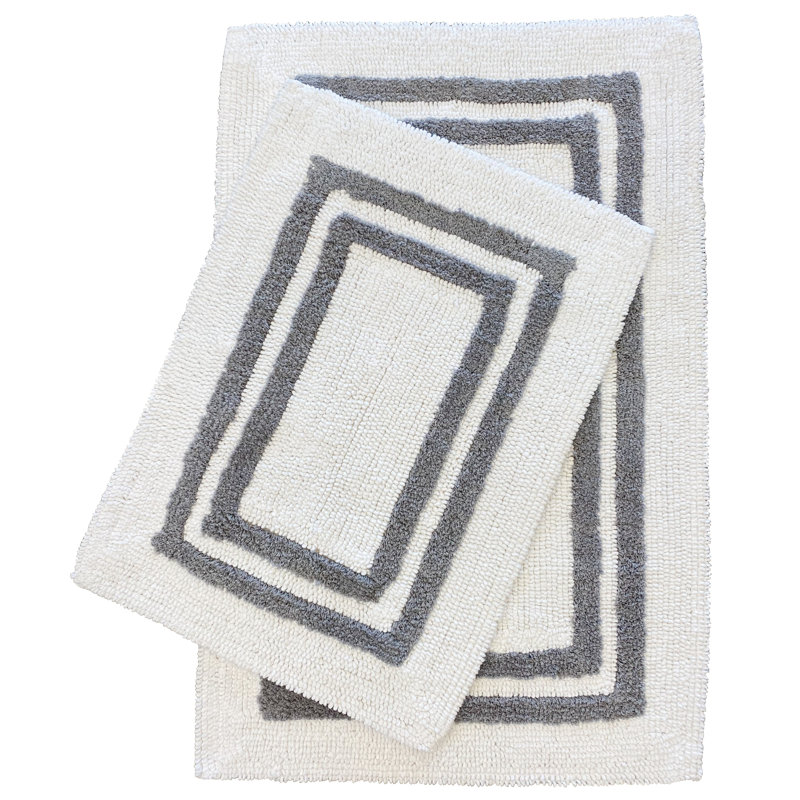 Gwern Bath Rug, Gray