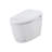 Smart Toilet Bidet Combo With Selfcleaning Nozzle, Heated Seat, Night Light, Knob Control, Power Outage Flushing, Soft Close, Auto Flush, With Remote Control