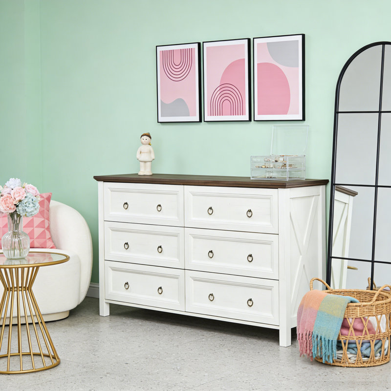 Commode 6 tiroirs Farmhouse