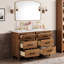 Meuble-lavabo double 48,8 po