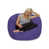 Microfibre / microsuède mauve