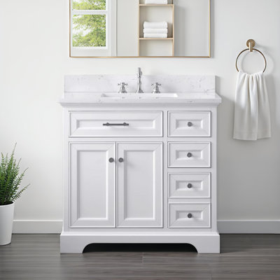 Lisette 36" Single Bathroom Vanity Set