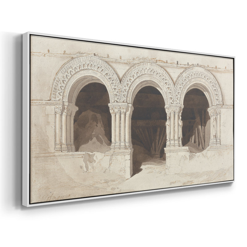 Série abstraite - CMIV - Toile tendue avec châssis encadré - Prêt à être accroché, H 25 po x l 49 po