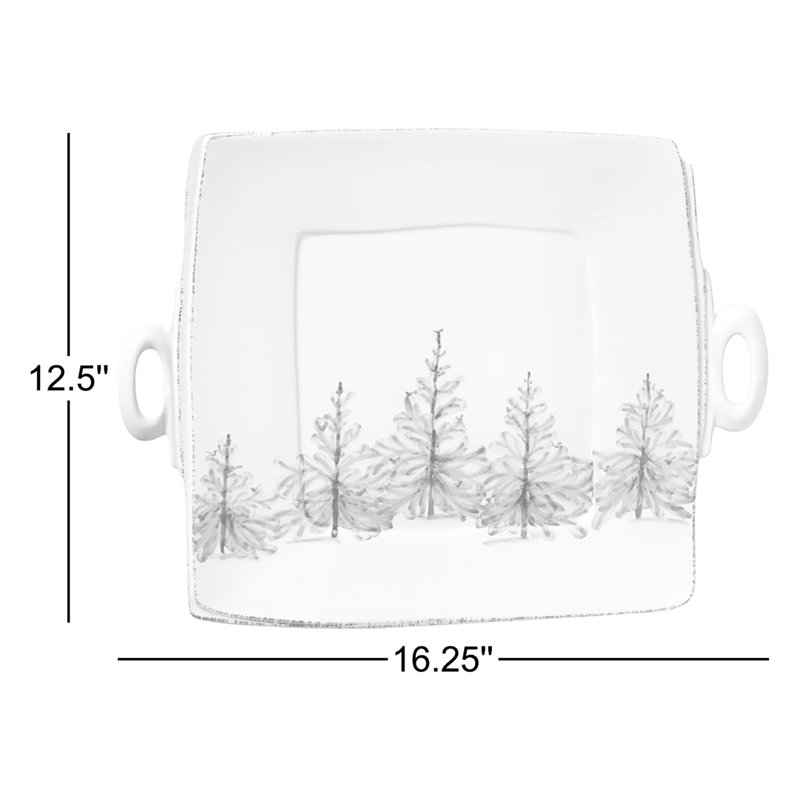 Lastra Holiday Stoneware Platter