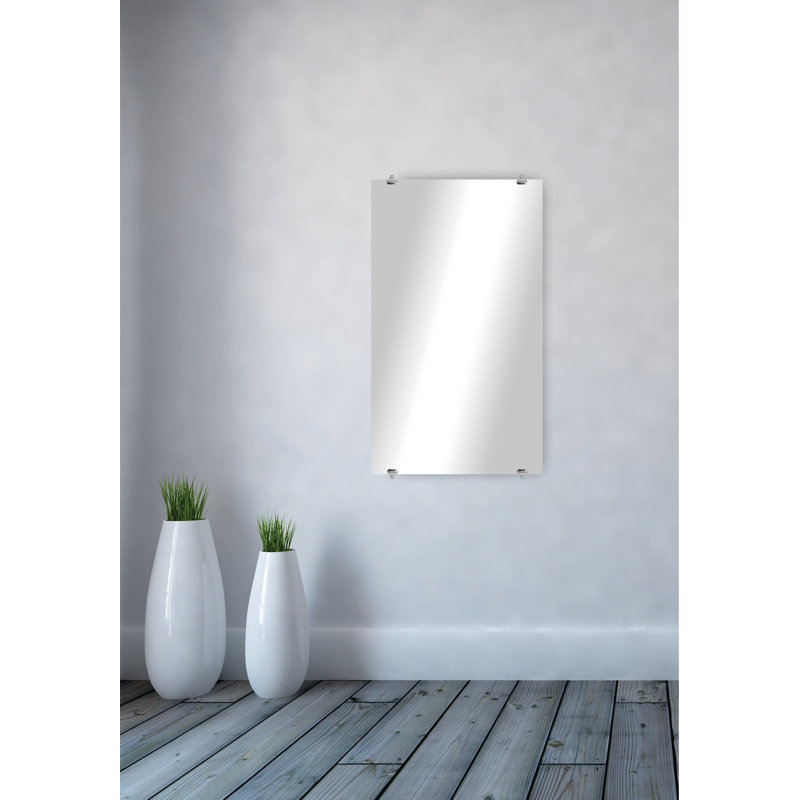 Zarrea Flat Wall Mirror, 26" x 44"