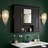 Wall Mounted Brimfield Cabinet with Mirror and 3 Doors-3780001