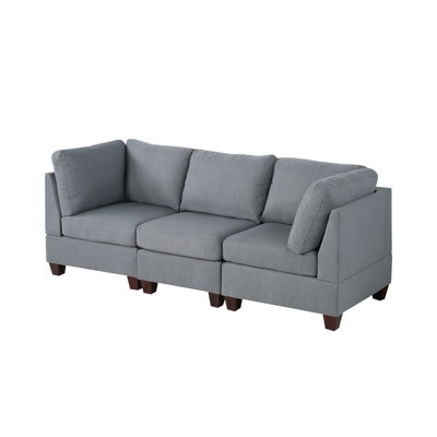 Benee MODULAR SET COUCH Sectional Modular Sofa Modular Sectional Upholstered Sectional Sofa