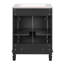 Meuble-lavabo autoportant 24 po avec lavabo en céramique et 2 portes à fermeture en douceur 24 po-677366181