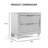 Merlyne 2-Drawer Nightstand