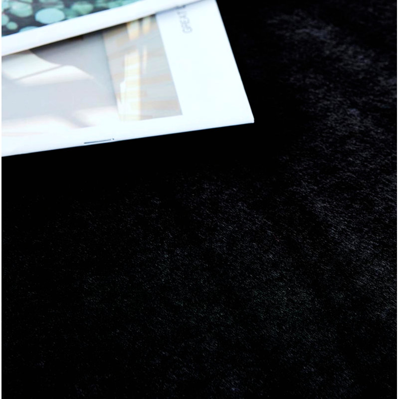 Tapis d'intérieur, tapis, fausse fourrure, Rectangle 5 pi 3 po x 7 pi 7 po