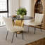 39cm H Velvet Upholstered Side Chair in Black-1099328149-1099328139