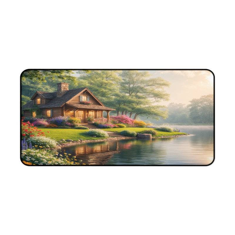 Polyester Desk Pad, 31.5x15.5