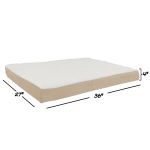 Petmaker Orthopedic Sherpa Memory Foam Dog Mat & Reviews | Wayfair