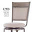 Tabouret pivotant rembourré Luker-428703685
