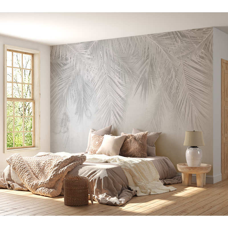 Papier peint botanique - Monotonie du calme, L 68 po x l 98 po
