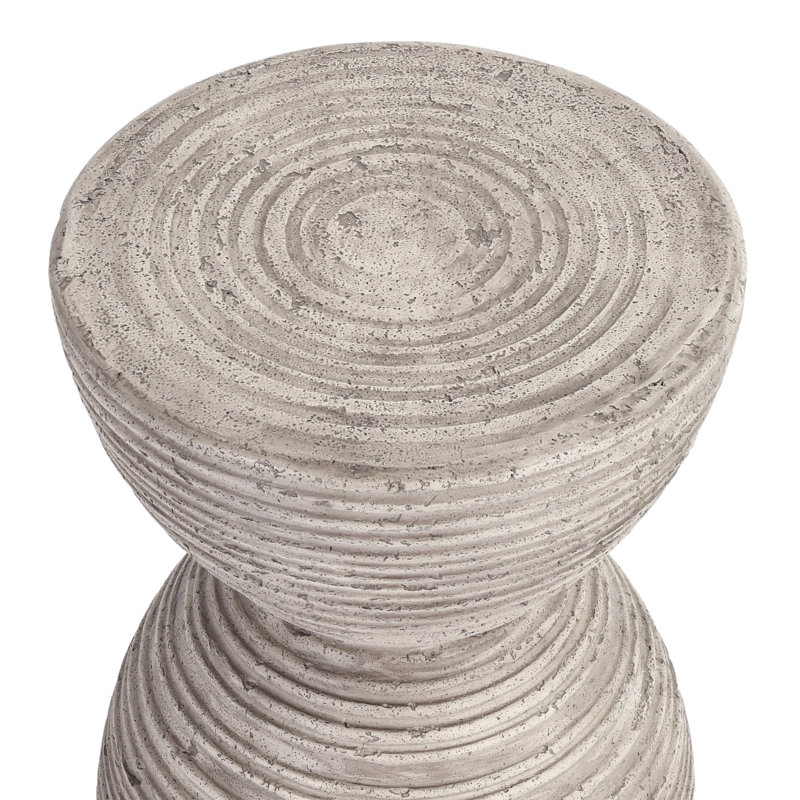 Bradley 14.5'' Stone Outdoor Side Table