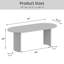 Table de salle à manger H 30 po x l 33,5 po-1981153196-1995397039