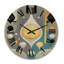 Horloge murale géométrique rétro-1002996147