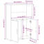 Shevetta 85cm H x 60cm W Bookcase-1699956553