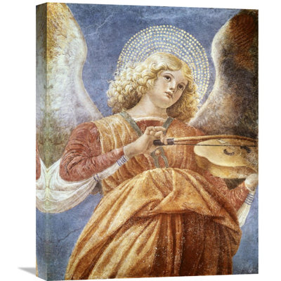 Music Making Angel With Violin by Melozzo Da Forli - Print on Canvas