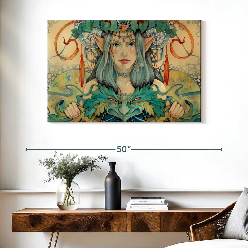 Leisha Calypso, 26" H x 39" W