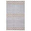 Tapis unique en laine nouvel âge rectangulaire 5 pi x 8 pi 1 po Iagulli