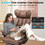 Office Chair High Back PU Leather Executive Desk Chair With Footrest, Ergonomic Heavy Duty Big And Tall Swivel Reclining Computer Chairs For-1014970876