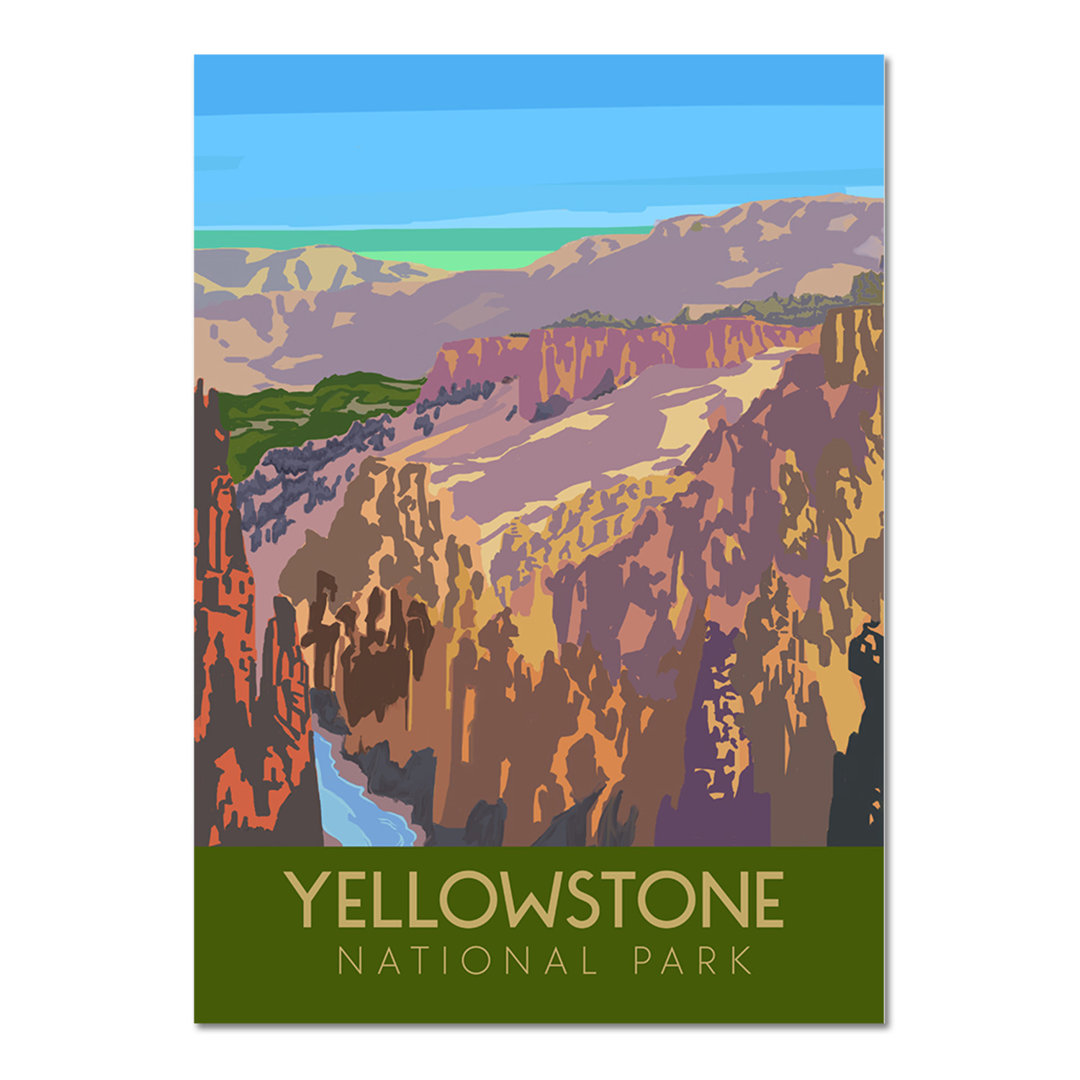 Fototapete Yellowstone National Park von Giallobus