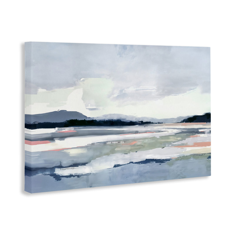 Toile de paysage Infinite Calm, design par Irena Orlov, H 24 po x l 36 po
