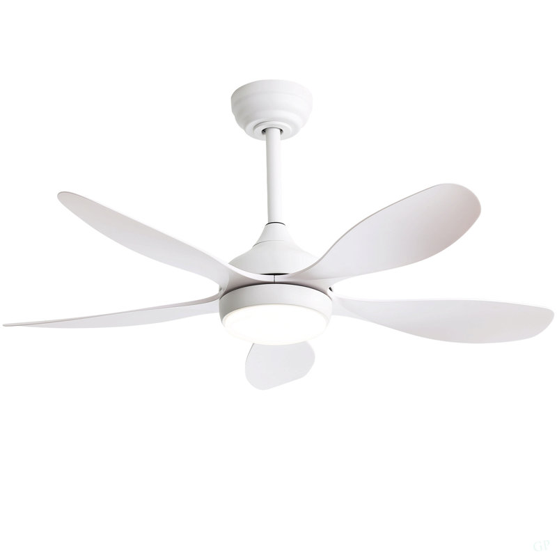 Ventilateur de plafond 42 pouces avec lumière et moteur réversible CC à 6 vitesses Cotnrol