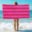 Serviettes de plage en velours deux tons Stokely, 100% coton, serviettes de piscine 30 po x 60 po-1954611895