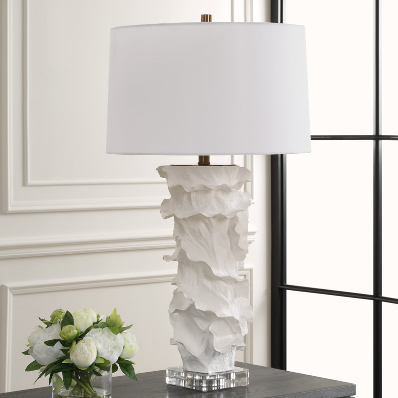 Cliatt White Table Lamp