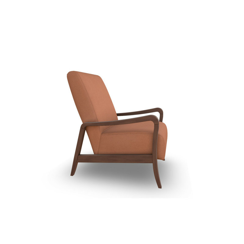 Fauteuil d'appoint moderne, Palissandre, Noyer foncé