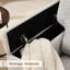 Fauteuil rembourré avec rangement intérieur pour accoudoirs-448415066