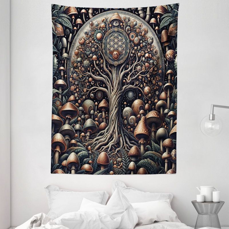 Tapisserie en polyester, H 80 po x l 60 po