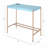 Baby Blue & Gold Finish Writing Desk W/Usb-851583375