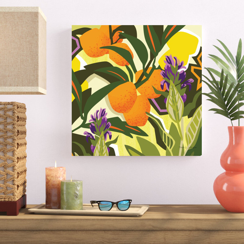 «Citrus Sage II» par Megan Gallagher - reproduction, H 20 po x l 20 po