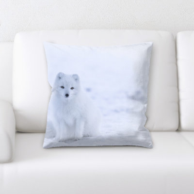Microsuede Reversible Throw Pillow