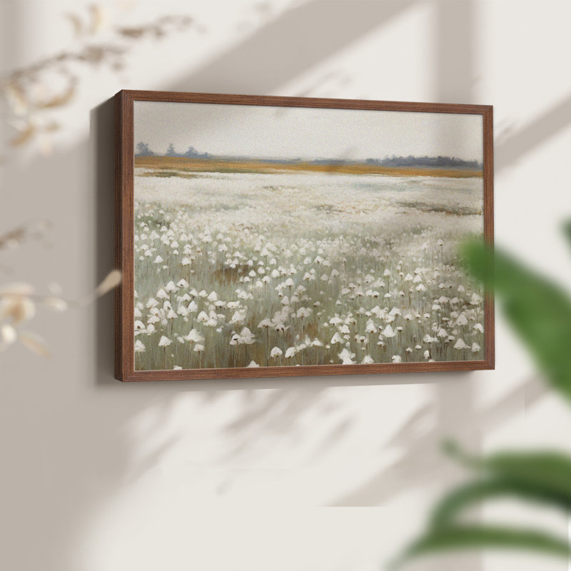 Paysages rétro-XCV III-impression encadrée - réaménageable, Noyer, H 16 po x l 20 po