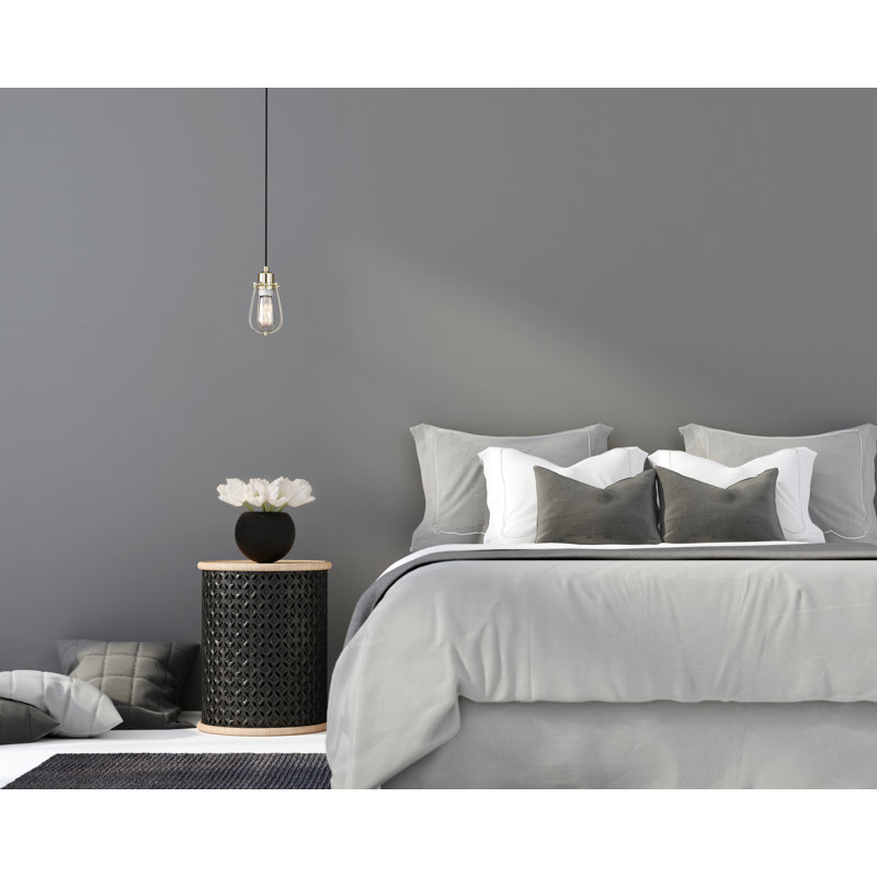 Adalinn Satin Solid Colour Duvet Cover Set with Pillowcases, Silver Grey, Super King Duvet Cover + 2 Standard Pillowcases