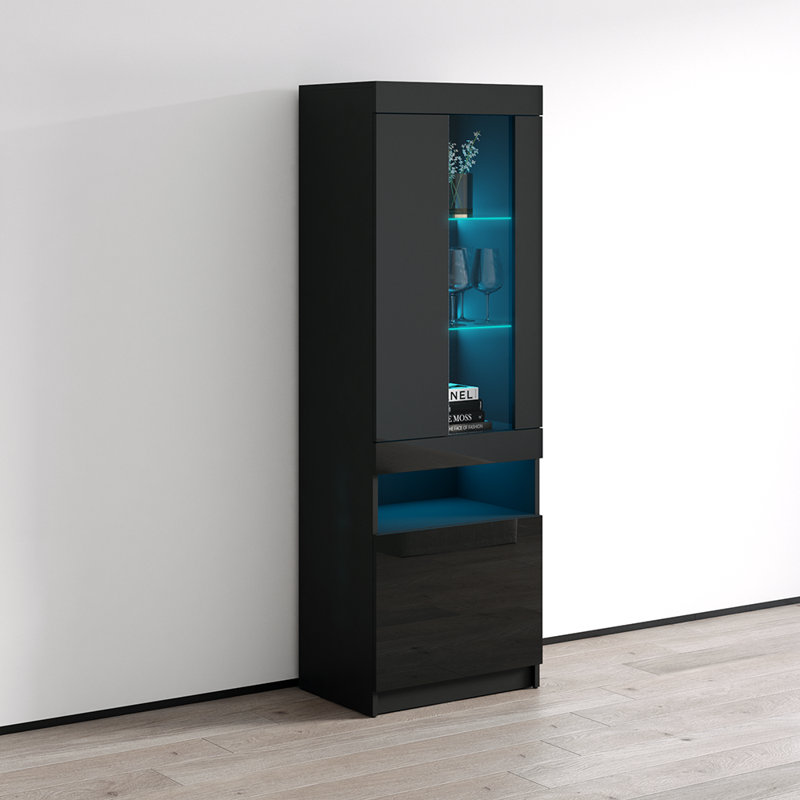 Camberlynn Bookcase Storage Bookcase, Black