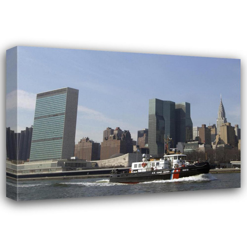 New York City, horizon de Midtown, H 33 po x l 48 po