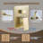 10-2/5" Solid Brass Wall Mounted Bathtub Faucet with Handheld Shower-62884384