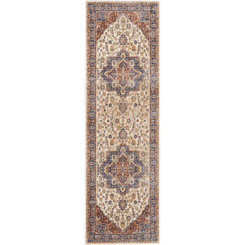 Oriental Indoor Rug, Runner 2'3" x 7'6"