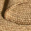 Tapis en jute fleur tressé-1019445448